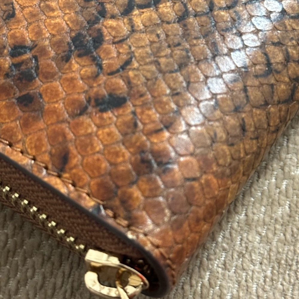 Tory Burch Tan and Brown Snake Print Crossbody Bag Set - Picture 10 of 10